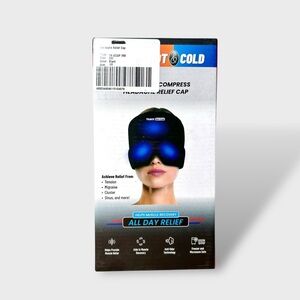 Trakk Hot & Cold Compress Headache Relief Cap OS